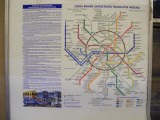 Plano de metro de Moscú